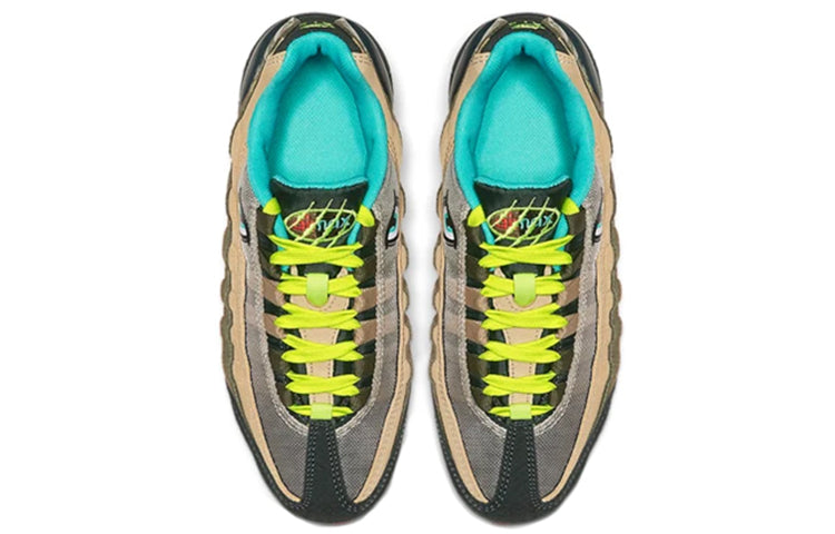 Nike Air Max 95 GS 'Monster' Outdoor Green/Parachute Beige-Light Orewood Brown-Cyber CI9943-300