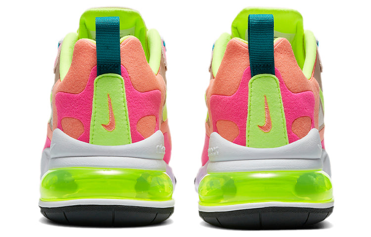 Nike Air Max 270 React 'Pink Volt' Pink/Volt/Sail DC1863-600