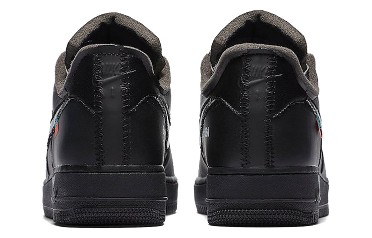 Nike OFF-WHITE x Air Force 1 Low '07 'MoMA' Black/Metallic Silver-Black AV5210-001