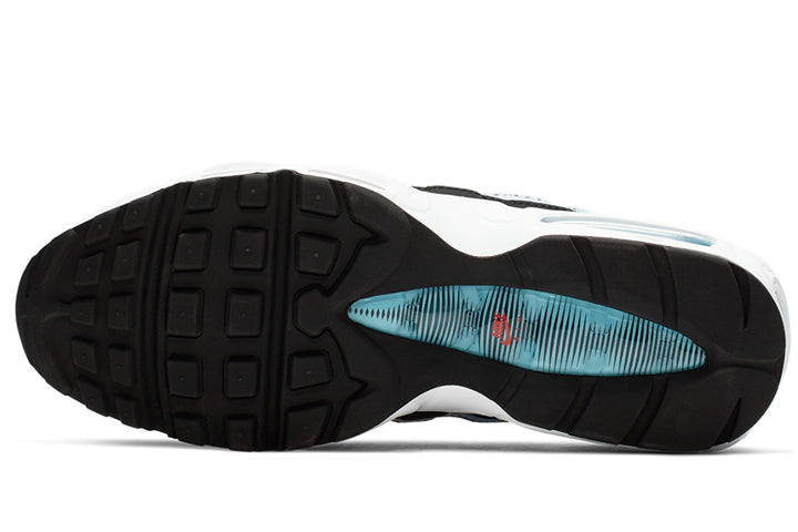 Nike Air Max 95 'Blue Red Gradient' Black/University Red-Blue Fury-White CK0037-001