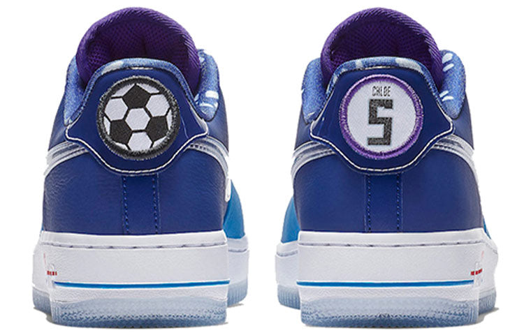 Nike Womens Air Force 1 Low 'Doernbecher' 2018 Deep Royal Blue/Clear-Light Photo Blue-White-University Red BV7165-400