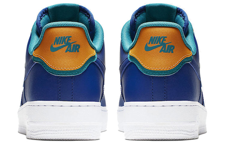 Nike Air Force 1 Low 'Double Layered - Indigo Force' Indigo Force/Canyon Gold-Spirit Teal-Indigo Force AO2439-401