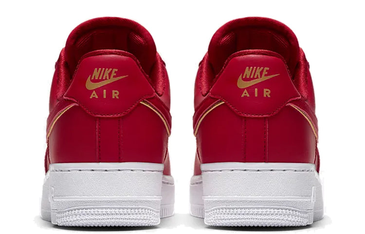 Nike Womens Air Force 1 Low 'Red Gold Swoosh' AO2132-602