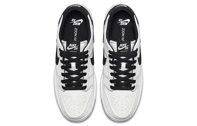 Nike Dunk Low Pro SB Skateboard 'Ishod Wair' White/Black-White 819674-101
