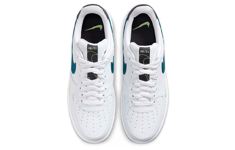 Nike Air Force 1 Low 'Lightning Bolt' White/Aquamarine/Lime Glow/Off Noir DJ6894-100