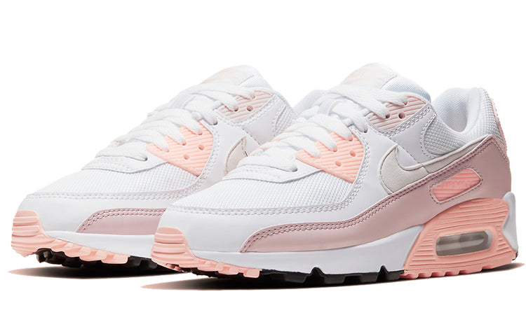Nike Womens Air Max 90 White Barely Rose CT1030-101