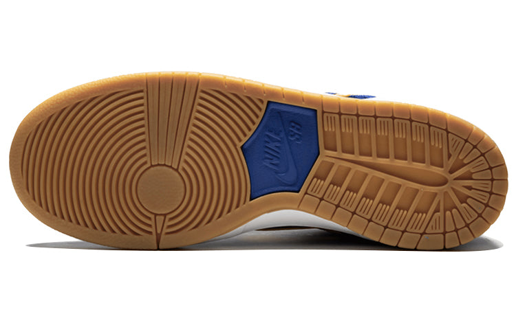 Nike Zoom Dunk Low Pro SB Skateboard 'Boca Juniors' Varsity Royal/Lightning-Gum Light Brown 854866-471
