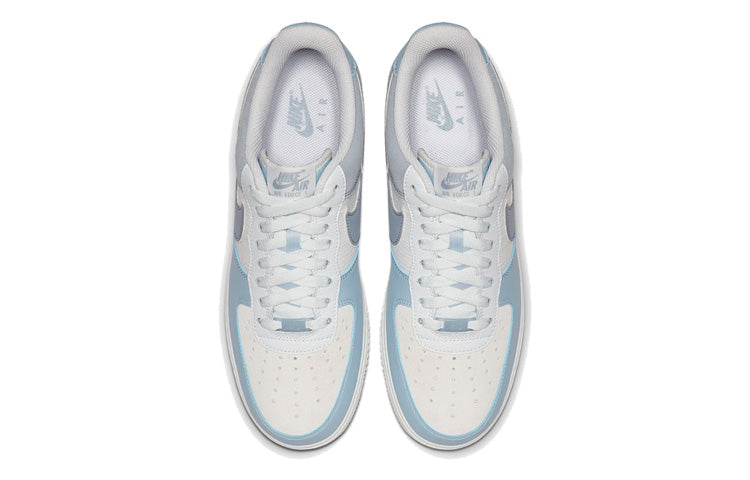 Nike Womens Air Force 1 Low Premium 'Light Armory Blue' Light Armory Blue/Off White/Obsidian Mist 896185-401