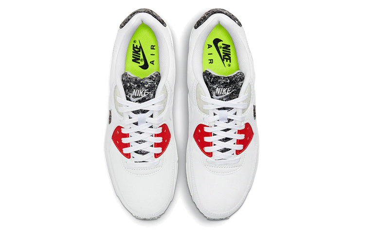 Nike Air Max 90 M2Z2 'Recycled Wool Pack - White Photon Dust' White/Photon Dust/Bright Crimson DD0383-100
