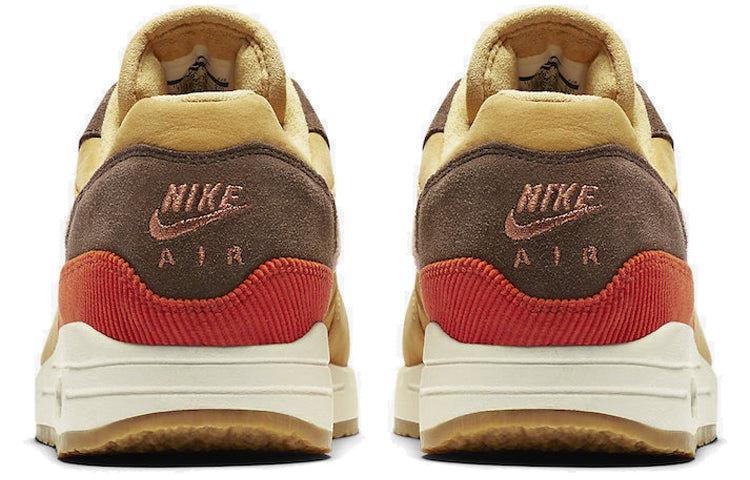 Nike Air Max 1 Premium 'Crepe Pack - Bacon' Wheat Gold/Rust Pink/Baroque Brown CD7861-700