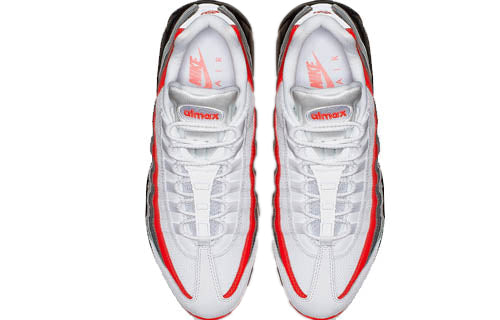 Nike Air Max 95 Essential White Bright Crimson 749766-112