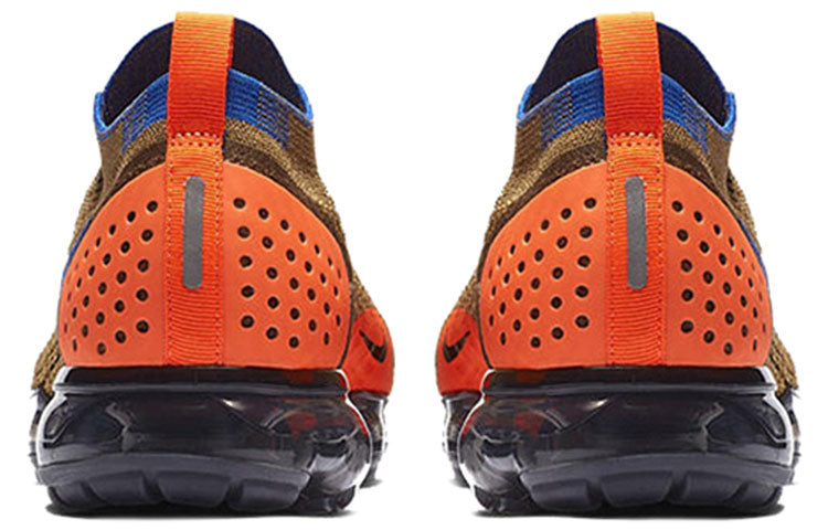Nike Air VaporMax Flyknit 2 Golden Beige Racer Blue 942842-203