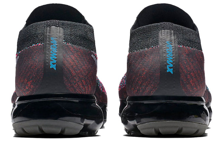 Nike Air VAPORMAX Flyknit Black/METALLIC SILVER-BLUE LAGOON 849558-015