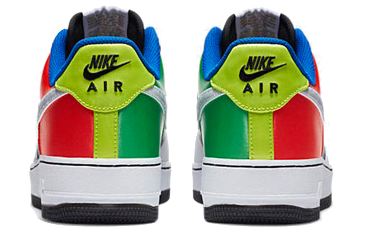 Nike Air Force 1 Low 'Olympic' Black/Metallic Silver/Chile Red DA1345-014