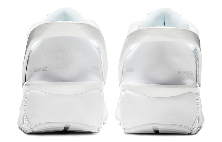 Nike Air Max 90 FlyEase GS 'Triple White' White/White/White CV0526-102