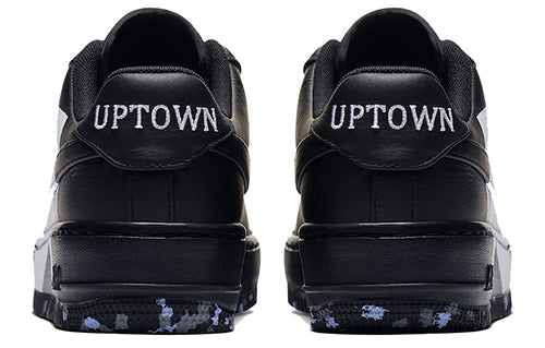 Nike Womens Air Force 1 Low Upstep 'Uptown' Black/White 898421-001