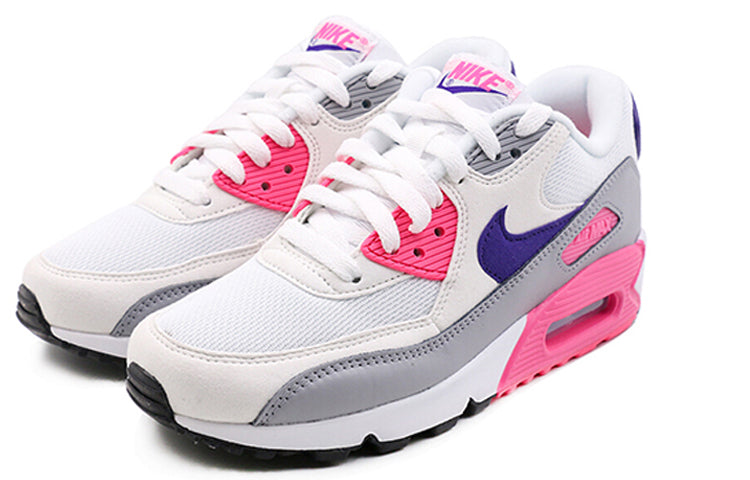 Nike Womens Air Max 90 White Court Purple 325213-136
