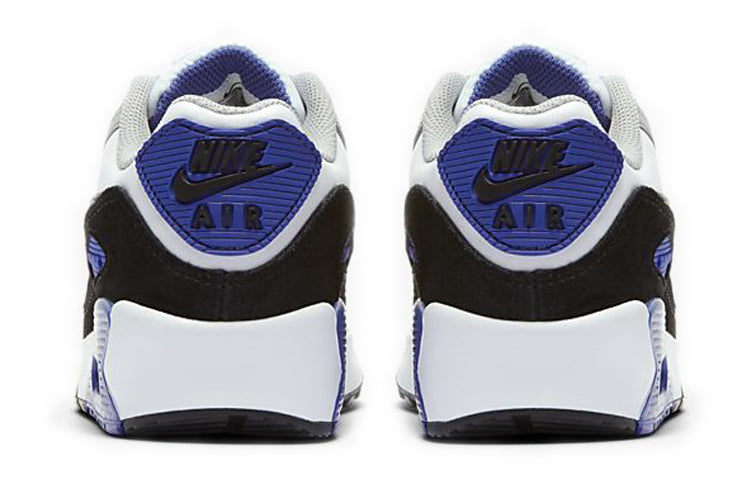 Nike Air Max 90 LTR Leather GS White Grey Blue CD6864-103