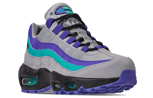 Nike Air Max 95 'Aqua' Wolf Grey/Black-Indigo Burst-Hyper Jade AT2865-001