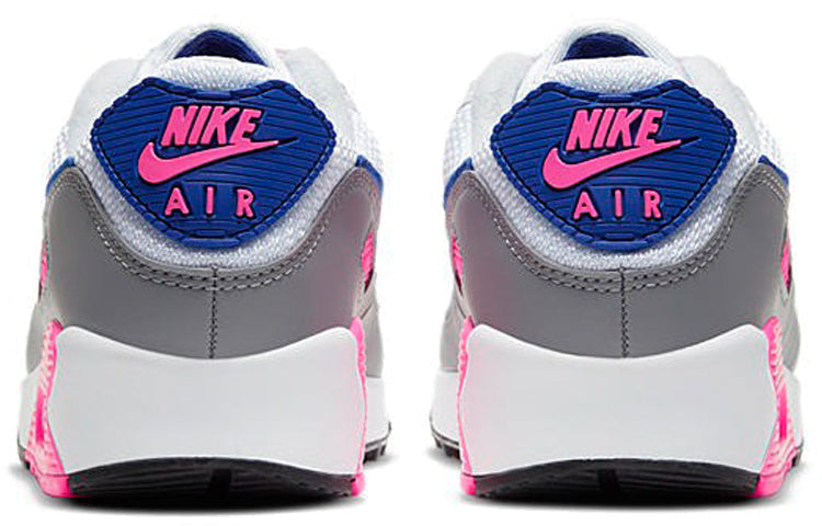 Womens Air Max 90 'Pink Concord' White/Vast Grey/Concord/Pink Blast CT1887-100