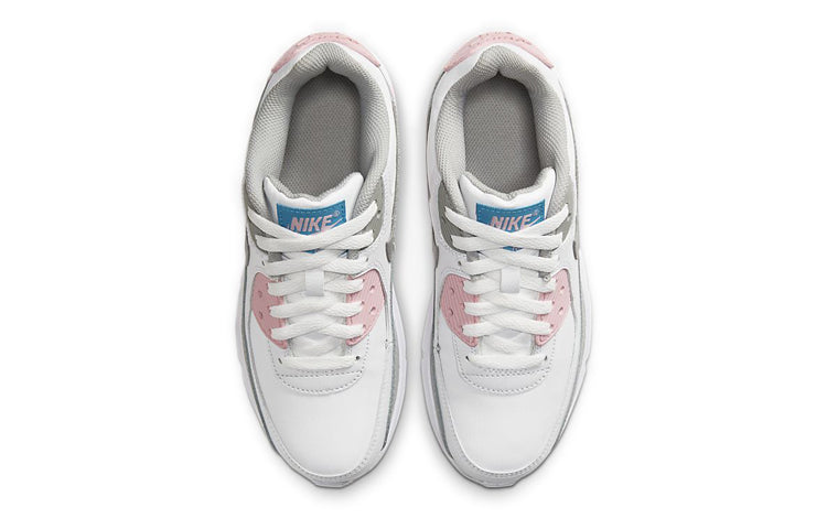 Nike Air Max 90 Leather GS 'Metallic Silver Pink' Light Smoke Grey/White/Pink/Metallic Silver CD6864-004