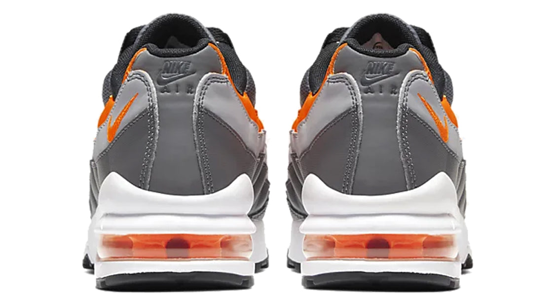 Nike Air Max 95 GS 'Grey Total Orange' Dark Grey/Black/Wolf Grey/Total Orange 905348-033