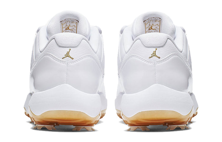 Air Jordan 11 Low Golf 'Metallic Gold' White/Metallic Gold AQ0963-102