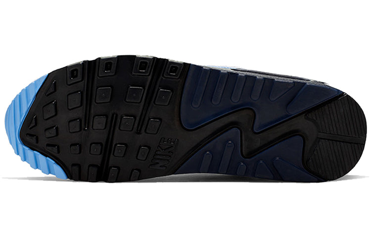Nike Air Max 90 'UNC' white/pure platinum-university blue-midnight navy AJ1285-105