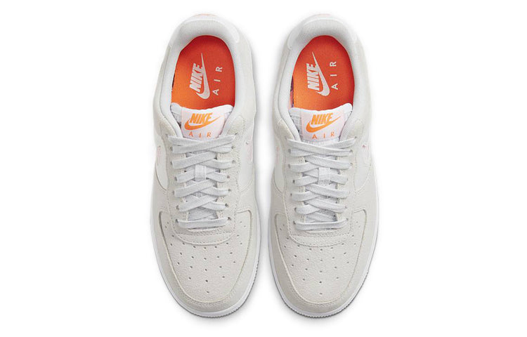 Nike Womens Air Force 1 Low '07 SE 'Pure Platinum' Pure Platinum/Summit White/Hyper Crimson/White CJ1647-001