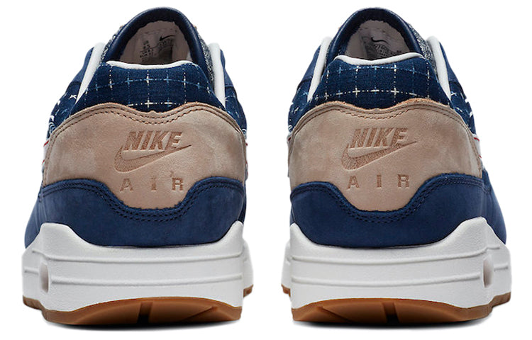 Nike Denham x Air Max 1 'Blue Void' Blue Void/Coastal Blue/Vachetta Tan/Sail CW7603-400