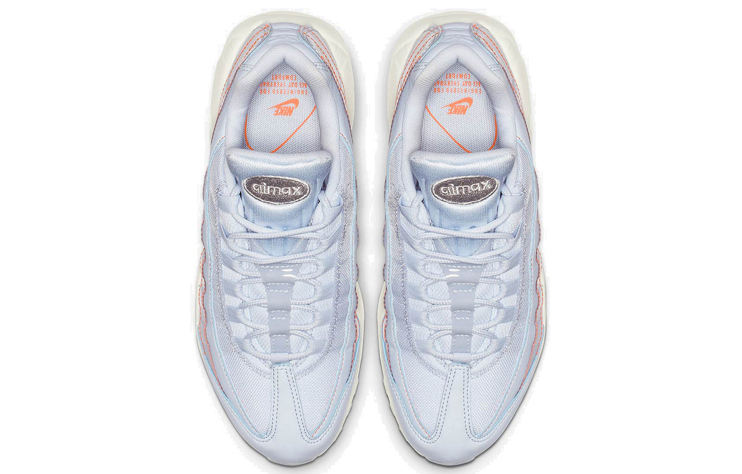 Womens Air Max 95 'Half Blue' Half Blue/Summit White 918413-400