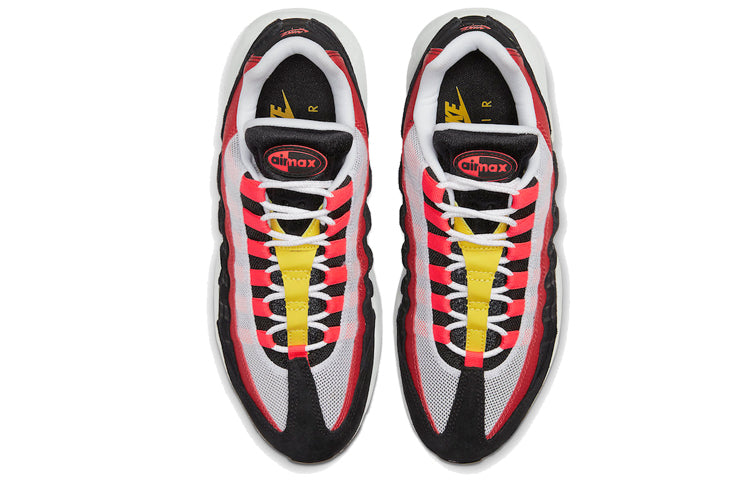 Nike Air Max 95 'Bright Crimson' White/Black/Bright Crimson/Chrome Yellow AT9865-101
