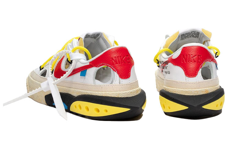 Nike Blazer Low x OFF-WHITE White University Red DH7863-100