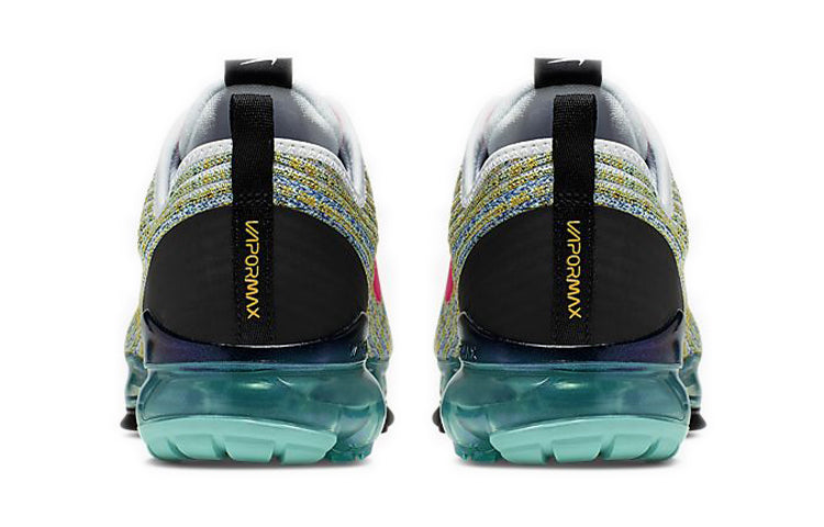 Nike Air VaporMax Flyknit 3 GS 'White Crimson Turqoise' White/Flash Crimson/Hyper Turqoise/Black BQ5238-104