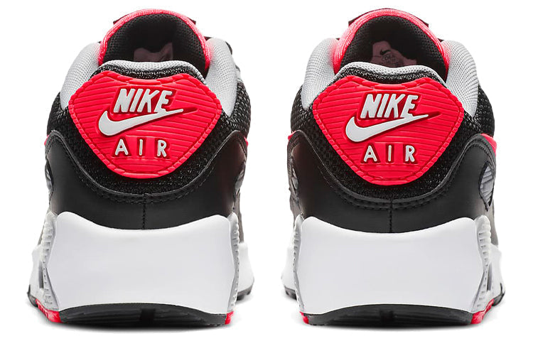 Nike Air Max 90 LTR Leather GS 'Radiant Red' Black/White/Wolf Grey/Radiant Red CD6864-009