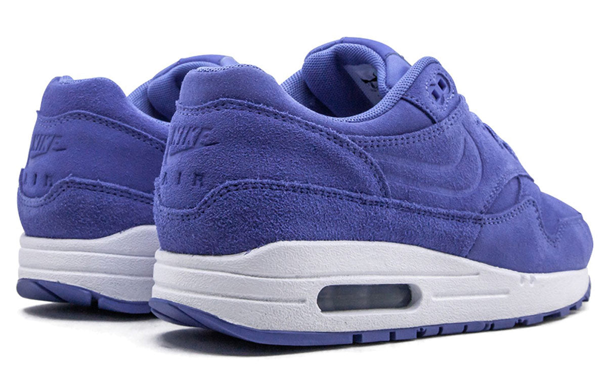 Nike Womens Air Max 1 Premium 'Purple Suede' Sapphire/Royal Pulse/White/Sapphire 454746-502
