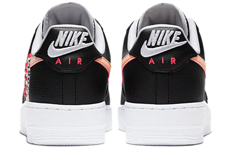 Nike Air Force 1 Low 'Worldwide Pack - Black Crimson' Black/Flash Crimson/White CK6924-001