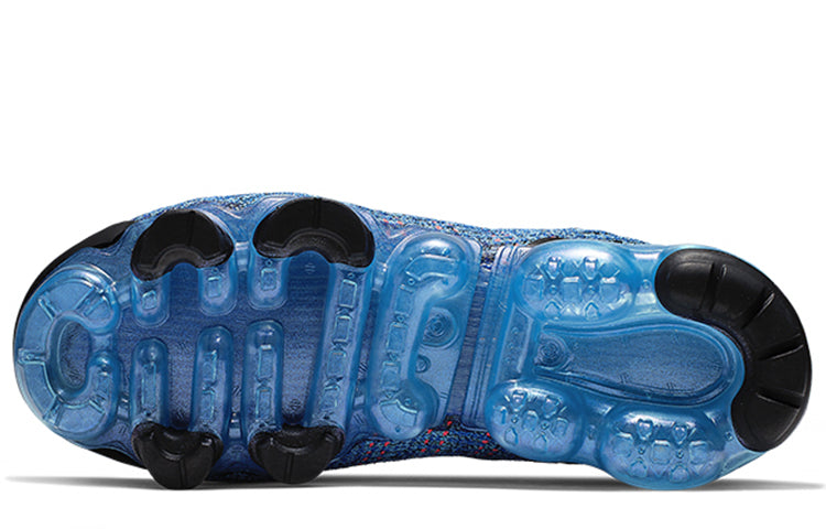 Nike Air VaporMax Flyknit 3 GS 'Blue Fury' Blue Fury/Flash Crimson-Black BQ5238-401