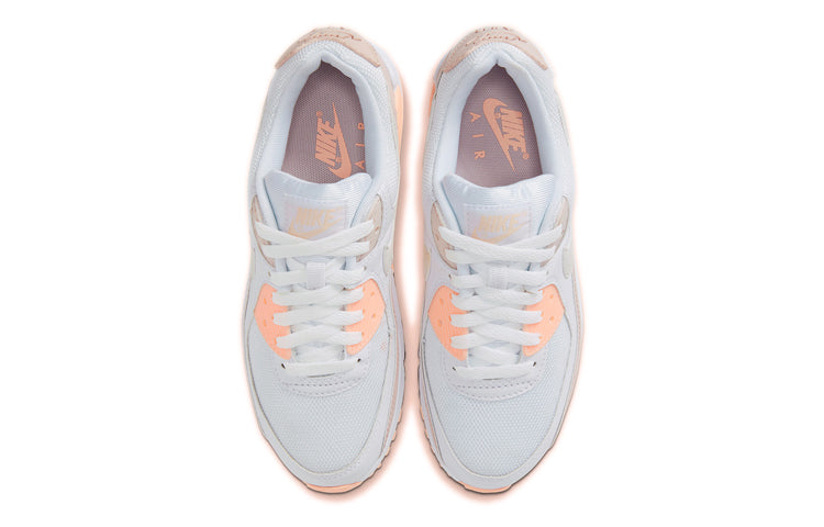 Nike Womens Air Max 90 White Barely Rose CT1030-101