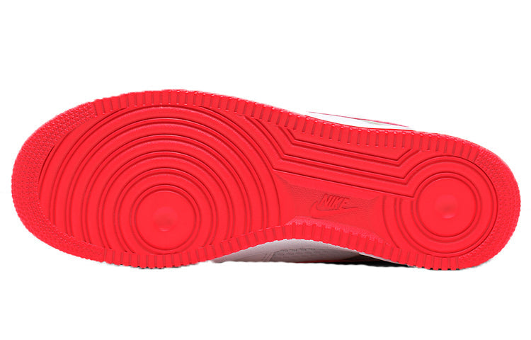 Nike Air Force 1 Low 'Transparent White Crimson' White/Bright Crimson-Barely Volt CI0060-102