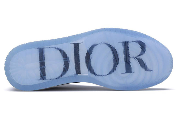 Dior x Air Jordan 1 Low ‘White Grey’