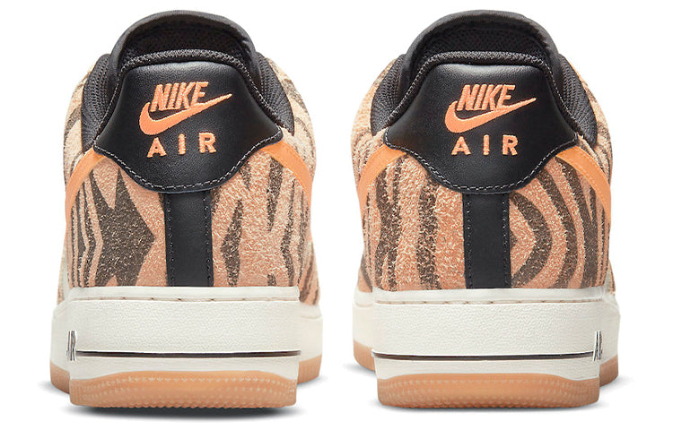 Nike Air Force 1 Low Premium 'Daktari Stripes' Coconut Milk/Atomic Orange/Fuel Orange DJ6192-100