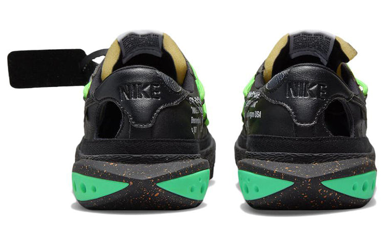 Nike Blazer Low x OFF-WHITE Black Electro Green DH7863-001