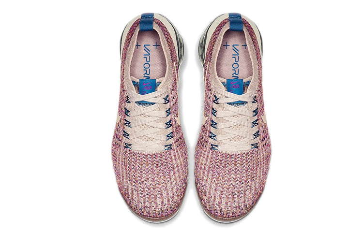 Womens Air VaporMax Flyknit 3 'Multi-Color' Desert Sand/Vivid Purple/Green Abyss/Desert Sand AJ6910-007