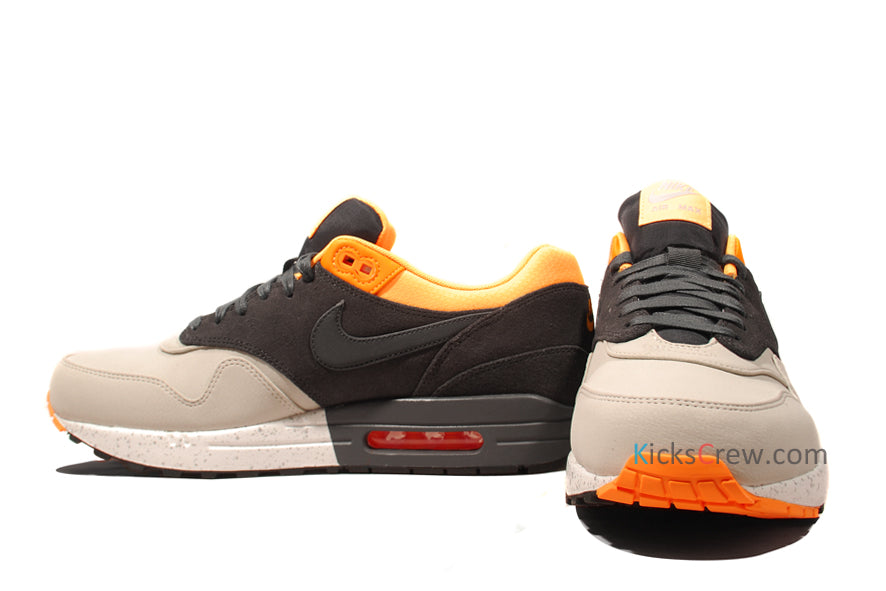 Nike Air Max 1 PRM Pale Grey Laser Orange 512033-008