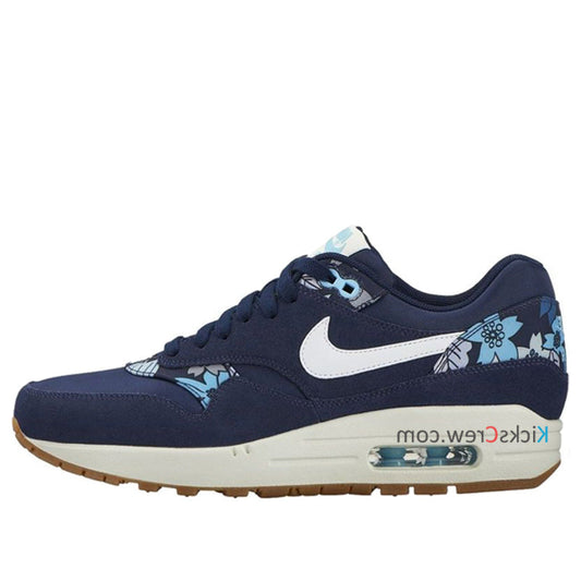 Nike Womens Air Max 1 Print Floral - Midnight Navy 528898-401