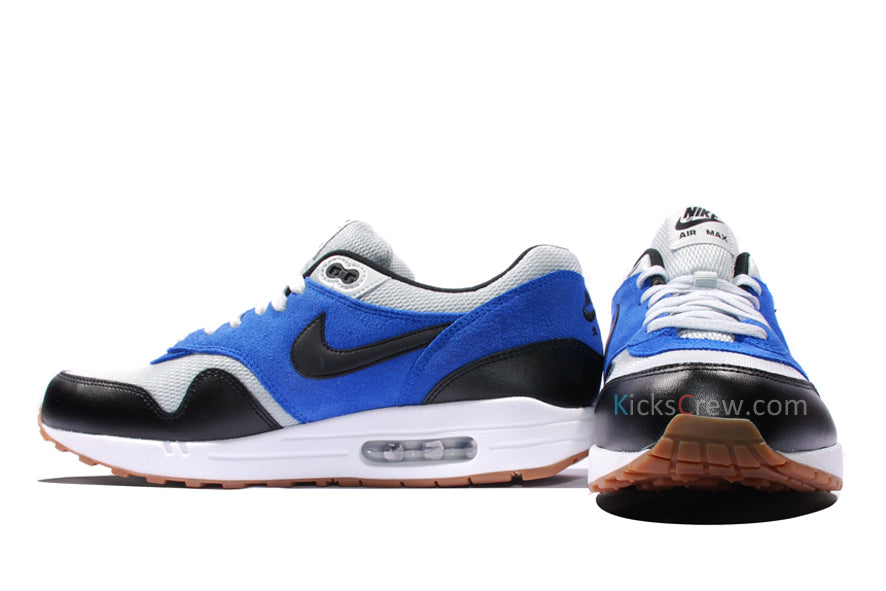Nike Air Max 1 Essential Grey Mist Lyon Blue 537383-022