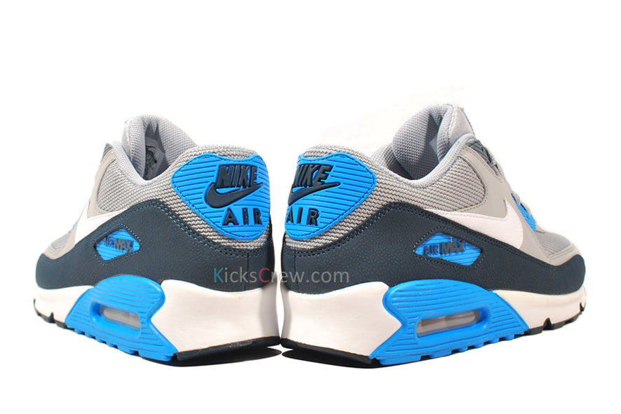 Nike Air Max 90 Essential Wolf Grey Armory Navy 537384-015