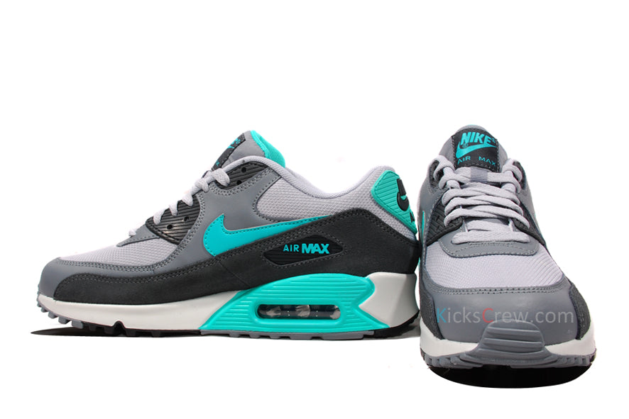 Nike Air Max 90 Essential Wolf Grey Hyper Jade 537384-033