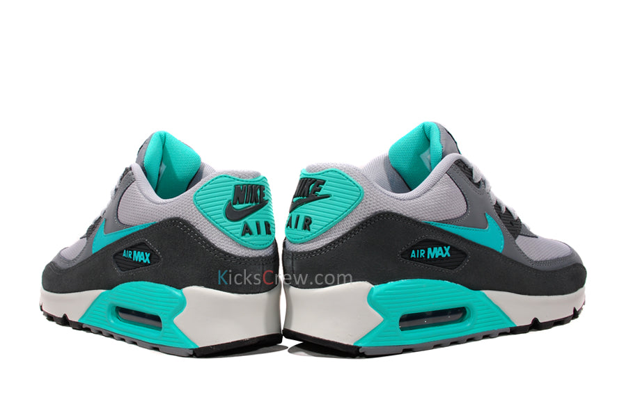 Nike Air Max 90 Essential Wolf Grey Hyper Jade 537384-033